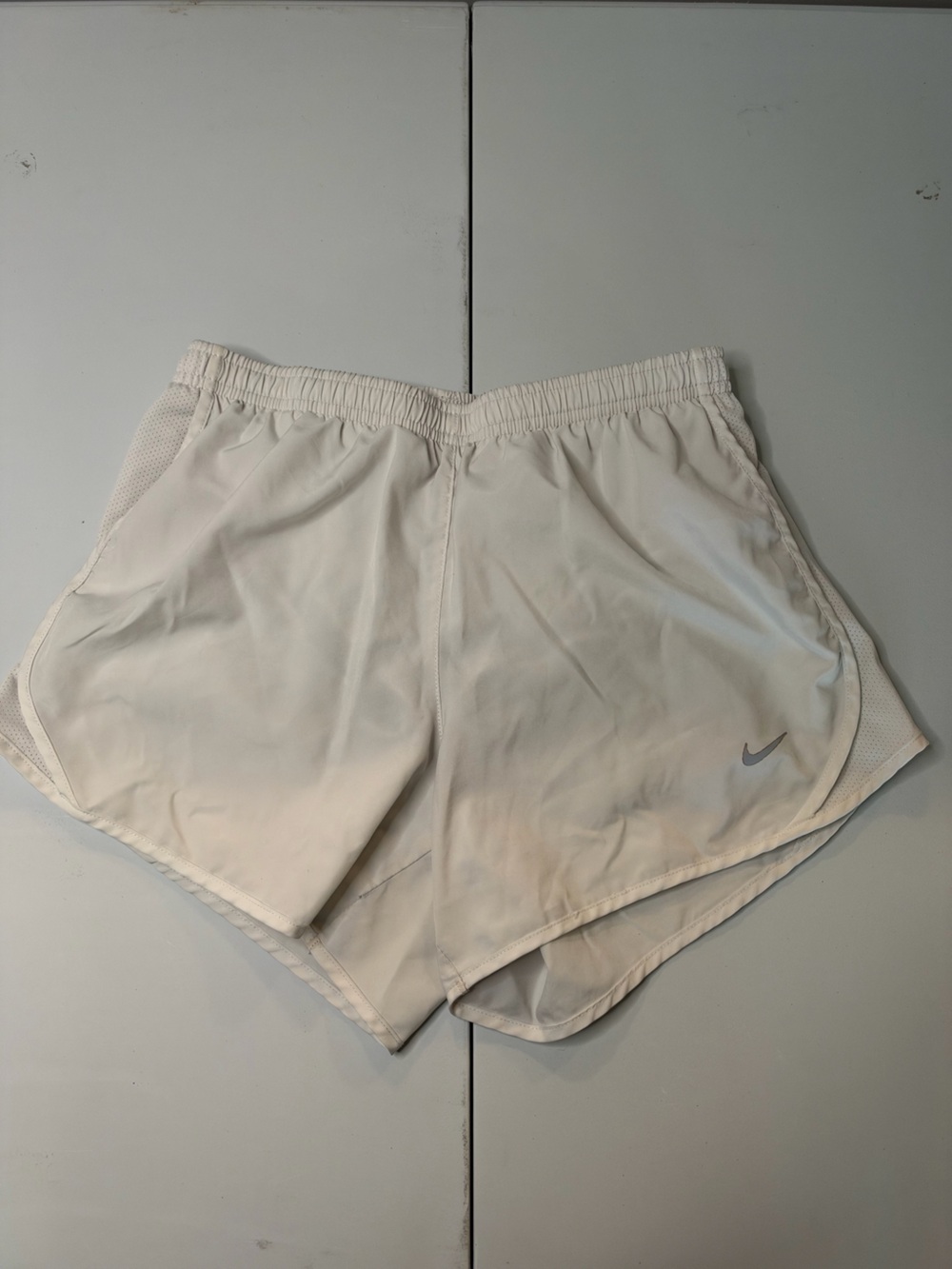 Nike Girl’s White Athletic Training Shorts